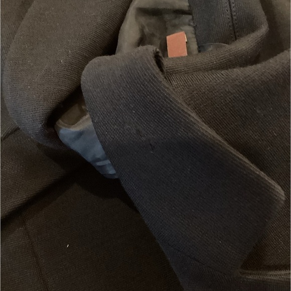 Bally black collar office jacket 2 button up blazer medium - Picture 12 of 12